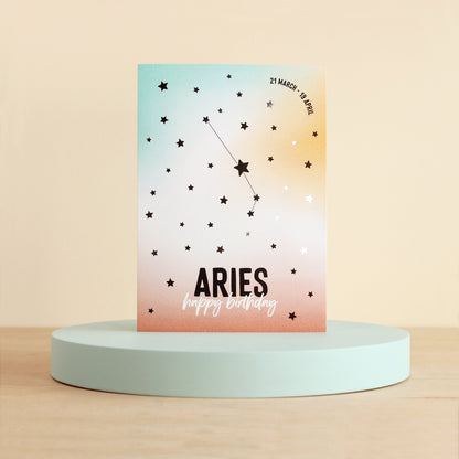 Aries birthday card