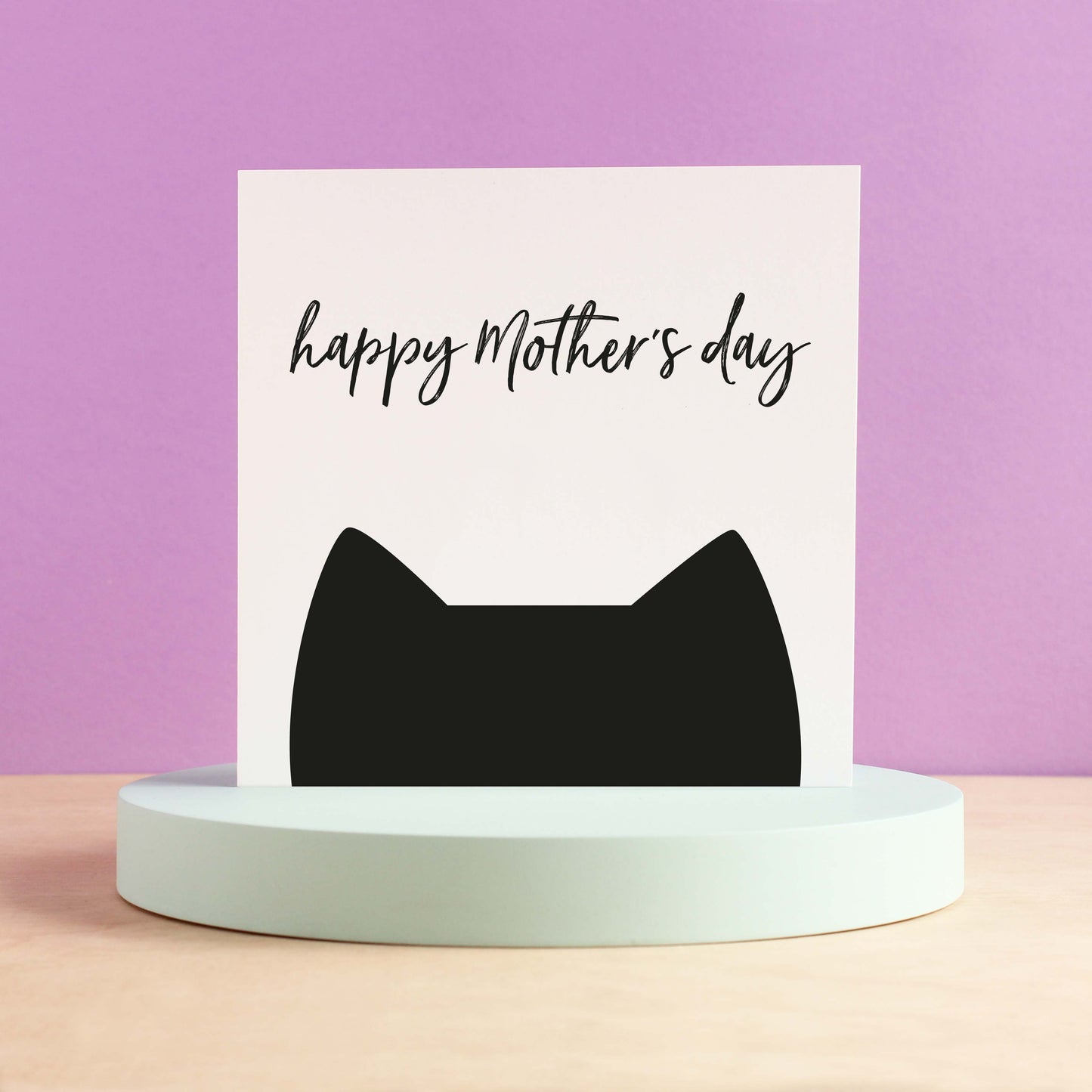 Happy Mother's Day cat card from Purple Tree Designs