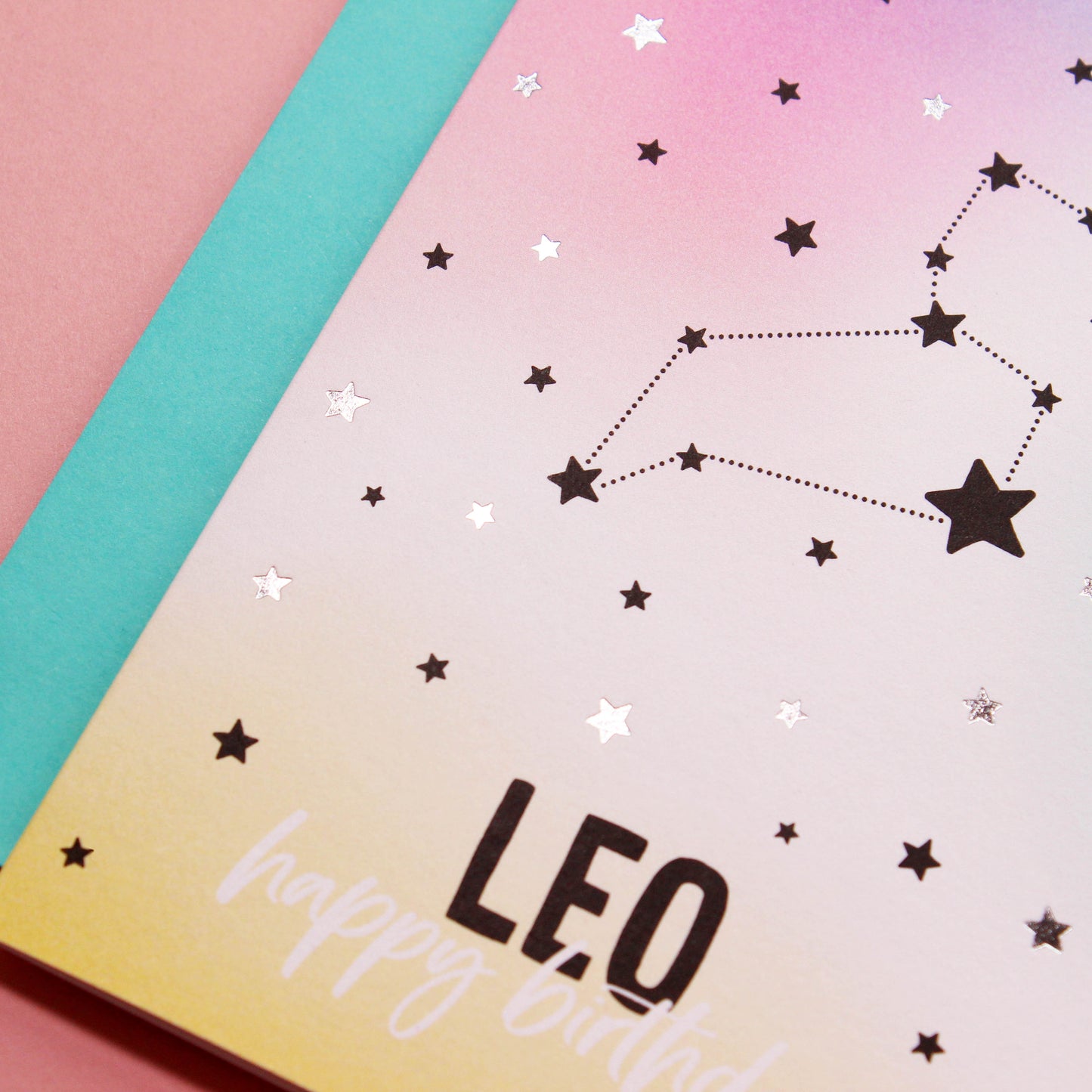 Leo birthday card