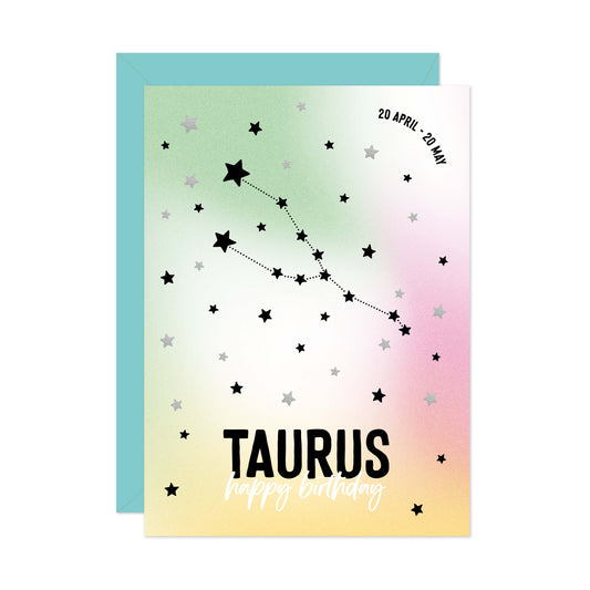 Taurus birthday card