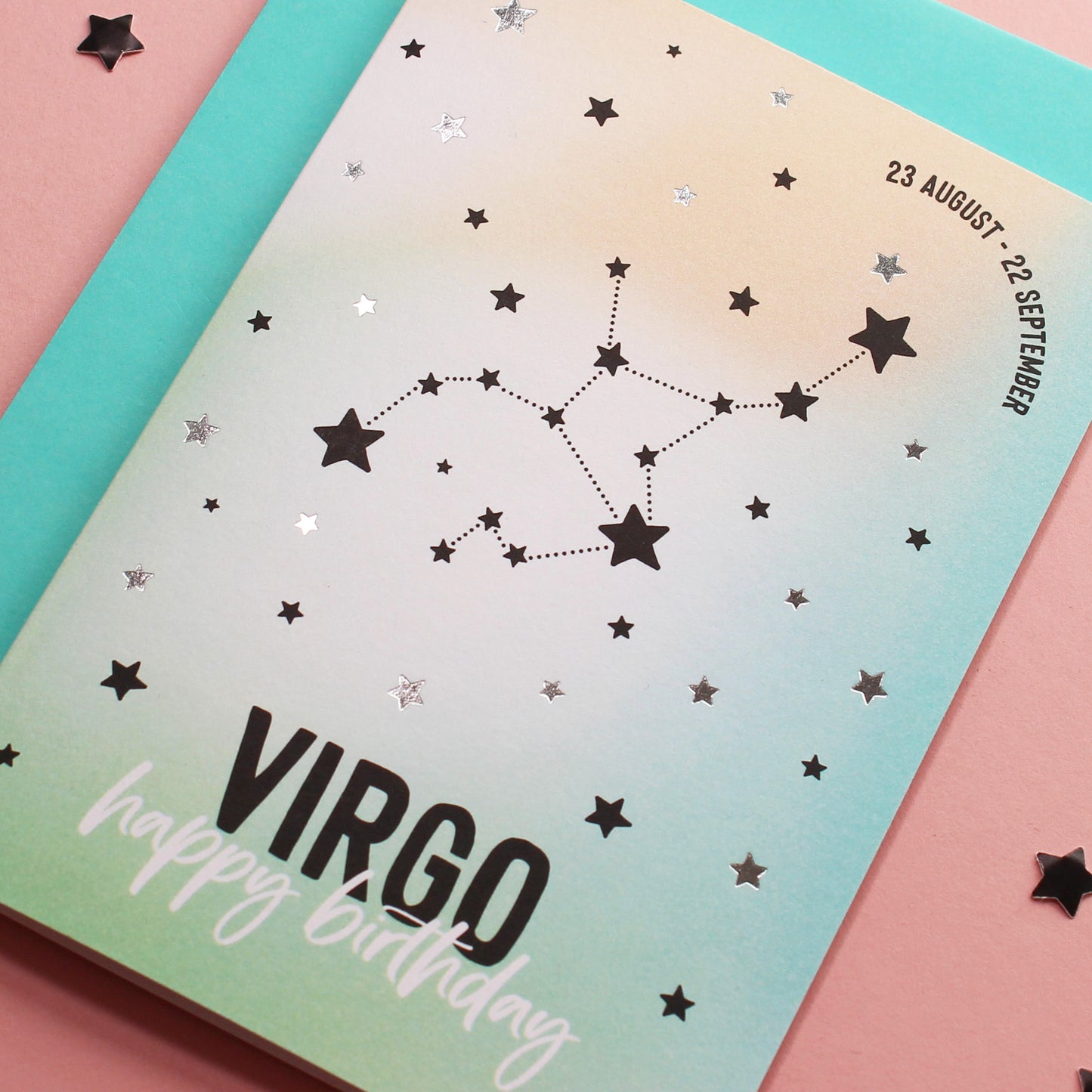 Virgo birthday card