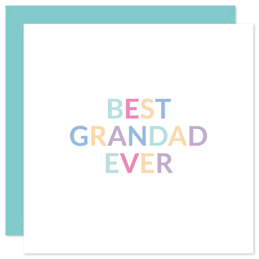Best grandad ever card from Purple Tree Designs