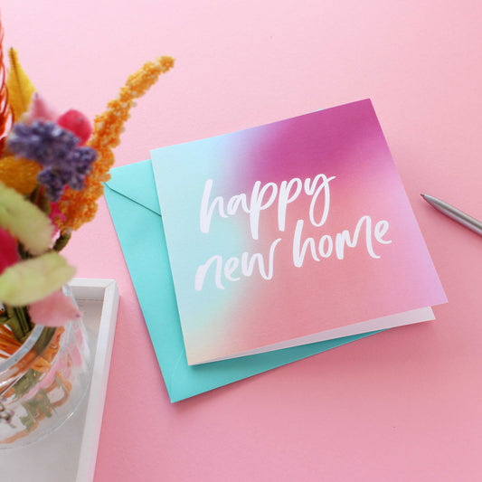 Happy new home card from Purple Tree Designs
