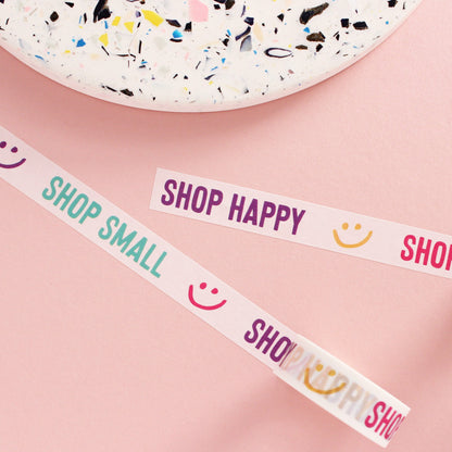 Shop small shop happy washi tape from Purple Tree Designs