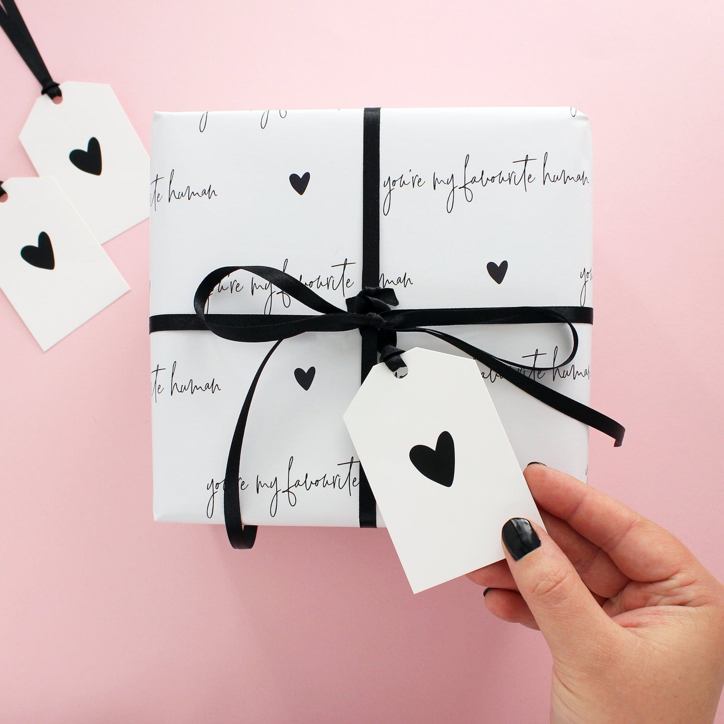 You're my favourite human wrapping paper from Purple Tree Designs