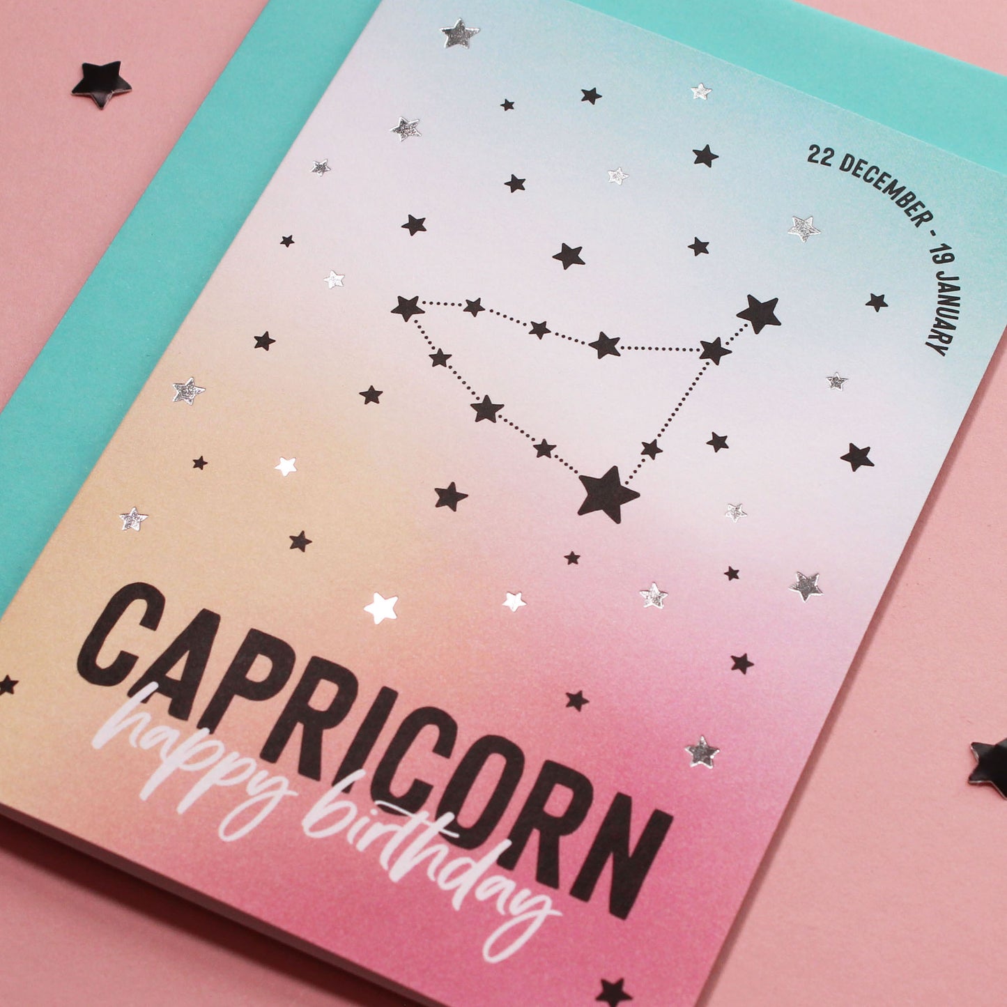 Capricorn birthday card