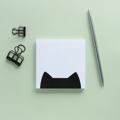 Square cat notepad