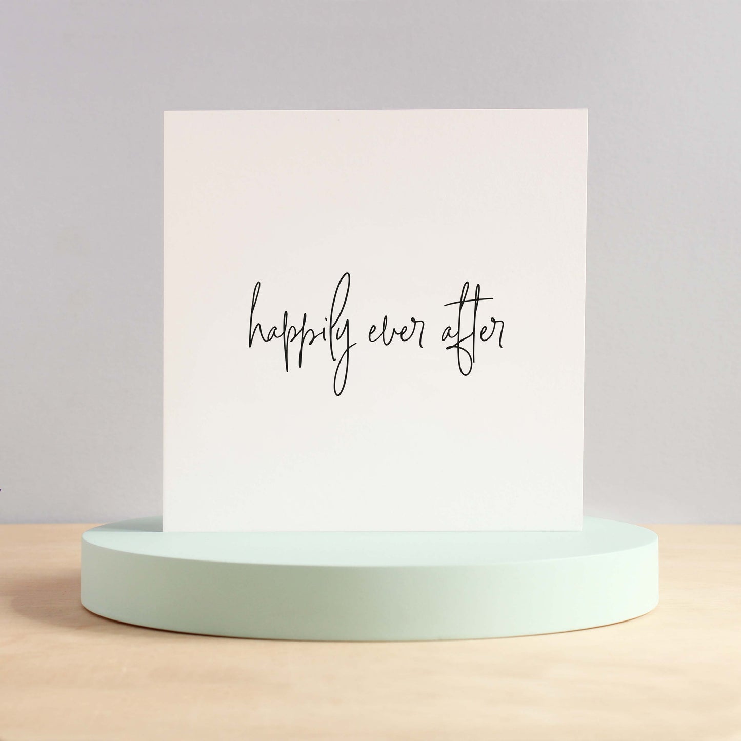 Happily ever after card