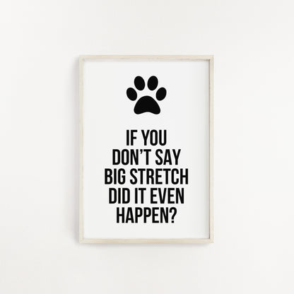 Big stretch dog print from Purple Tree Designs