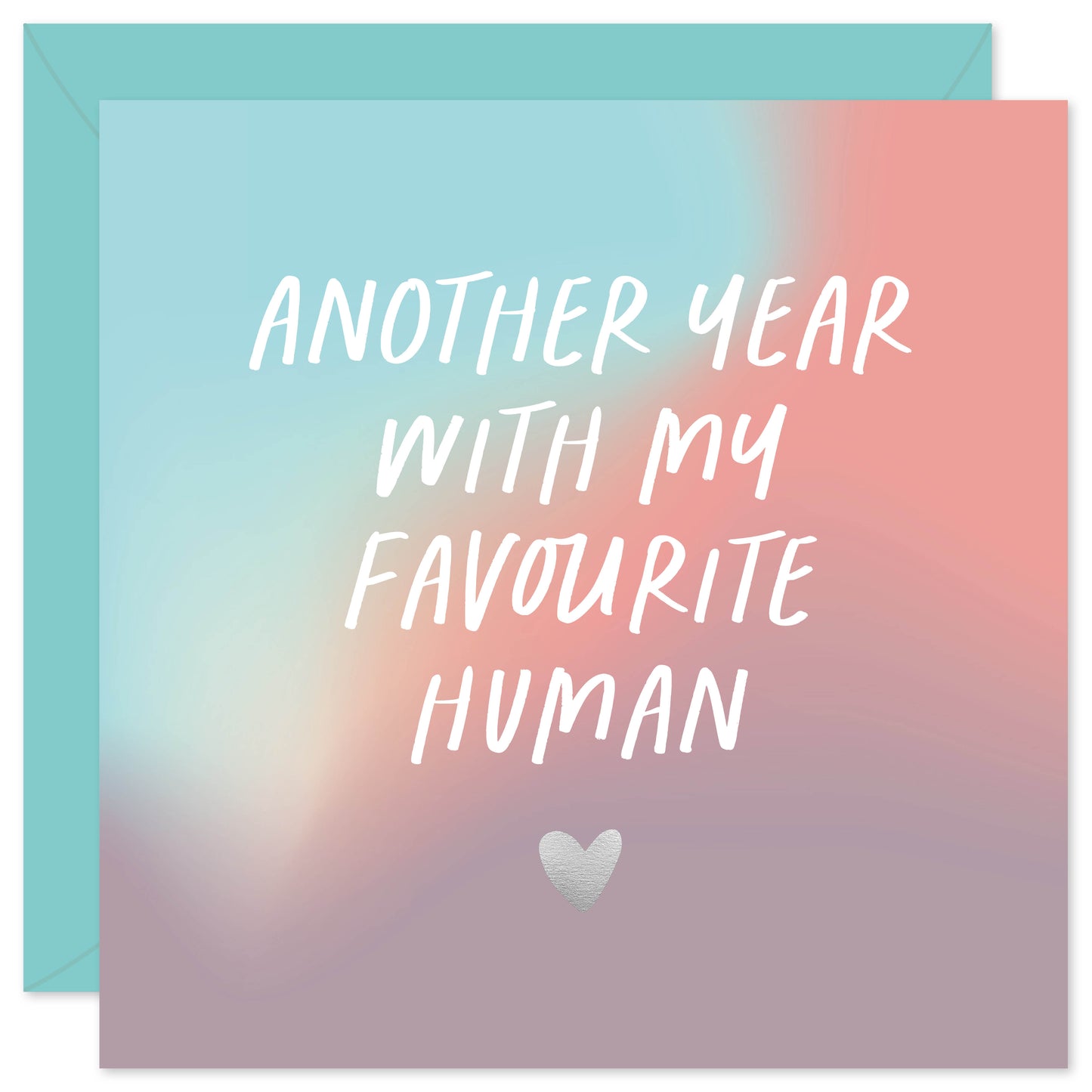 Another year with my favourite human card