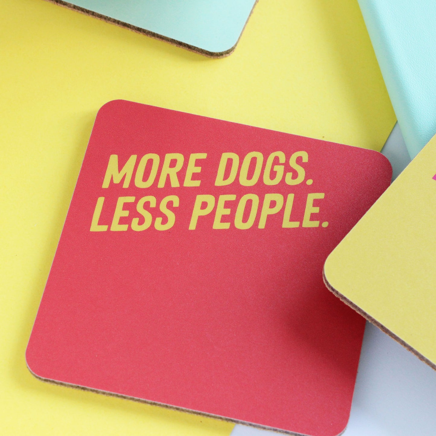 More dogs less people coaster