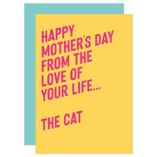 From the cat Mother's Day card from Purple Tree Designs