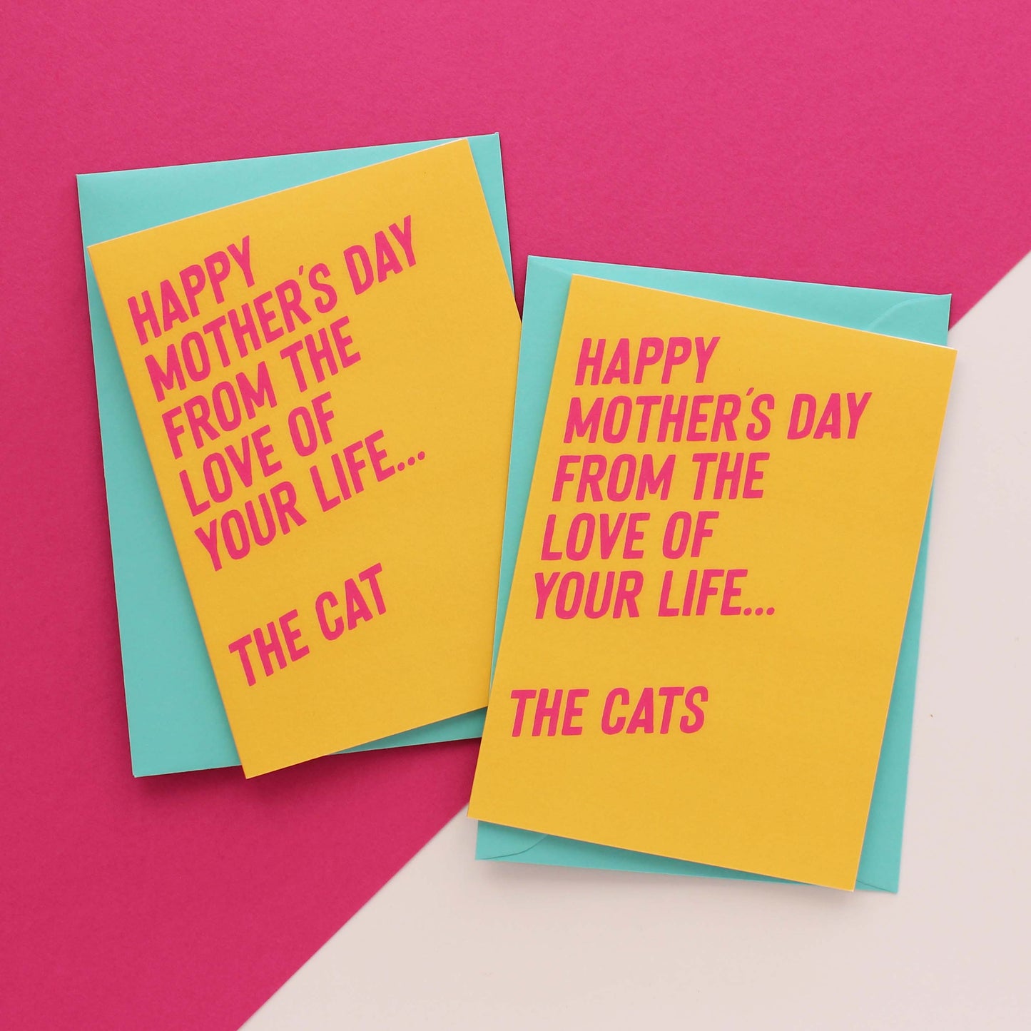 From the cat Mother's Day card from Purple Tree Designs