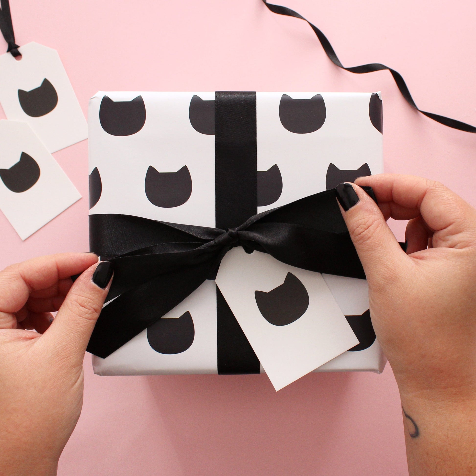 Black Wrapping Paper -  UK