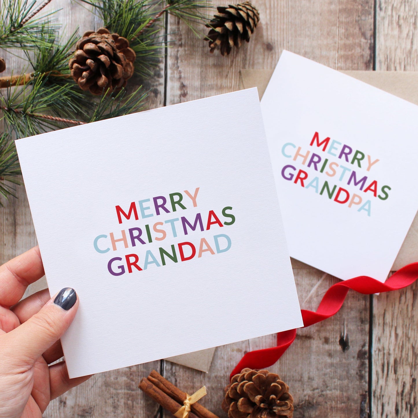 Grandad Christmas card from Purple Tree Designs