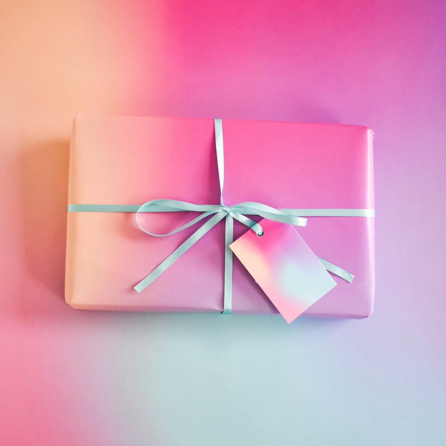 Pastel gradient wrapping paper from Purple Tree Designs