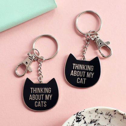 Thinking about my cat keyring from Purple Tree Designs