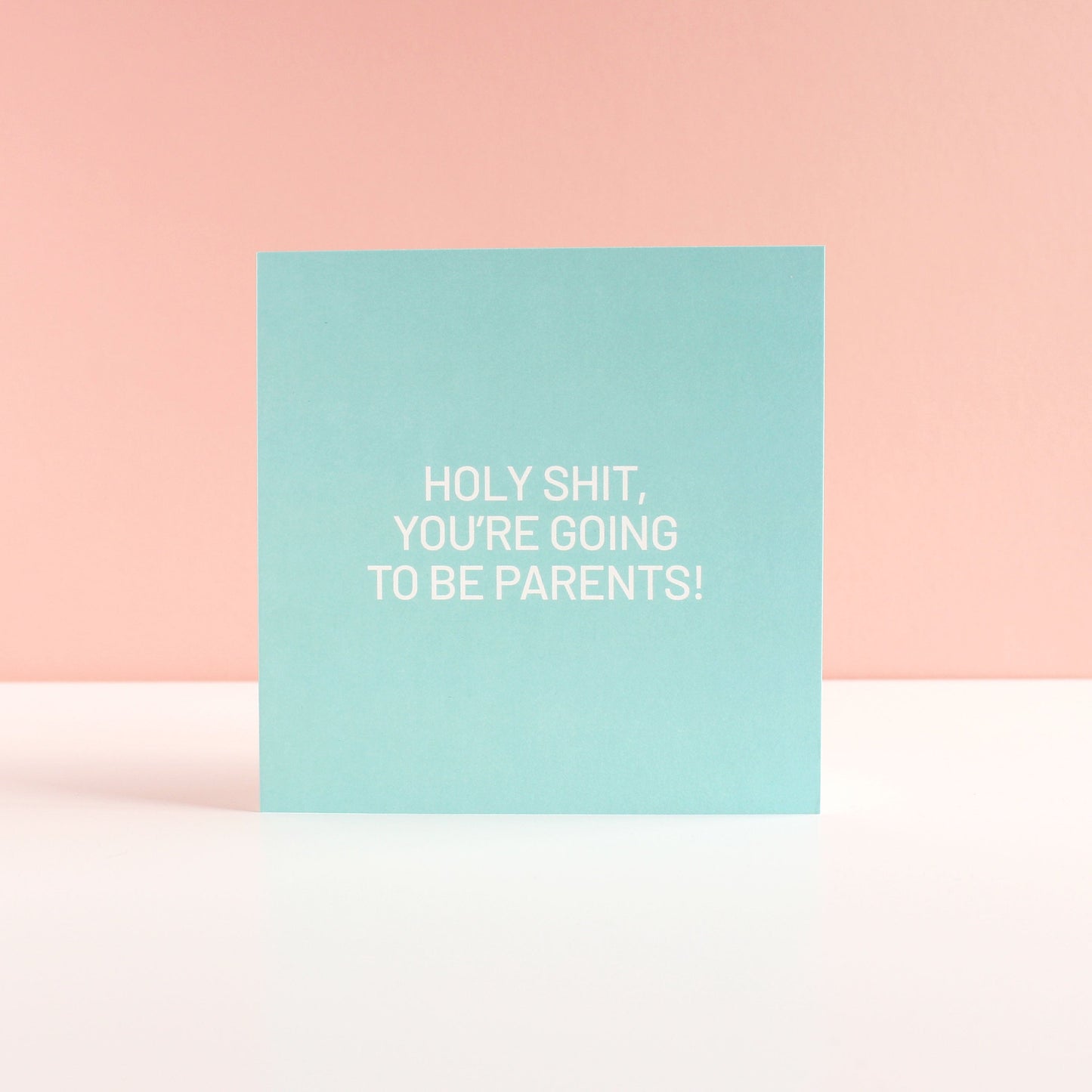 You're going to be parents card
