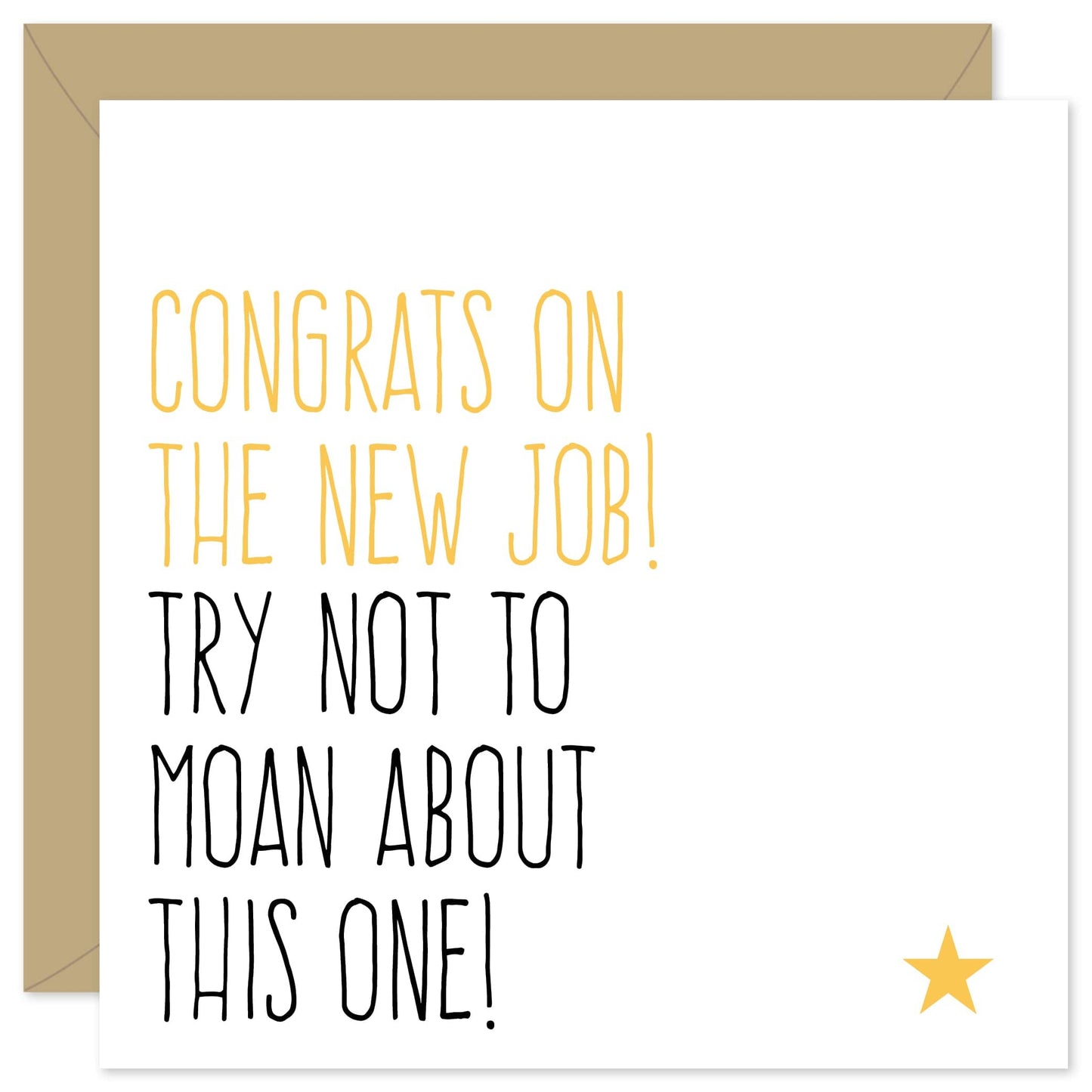 Congrats on the new job card from Purple Tree Designs