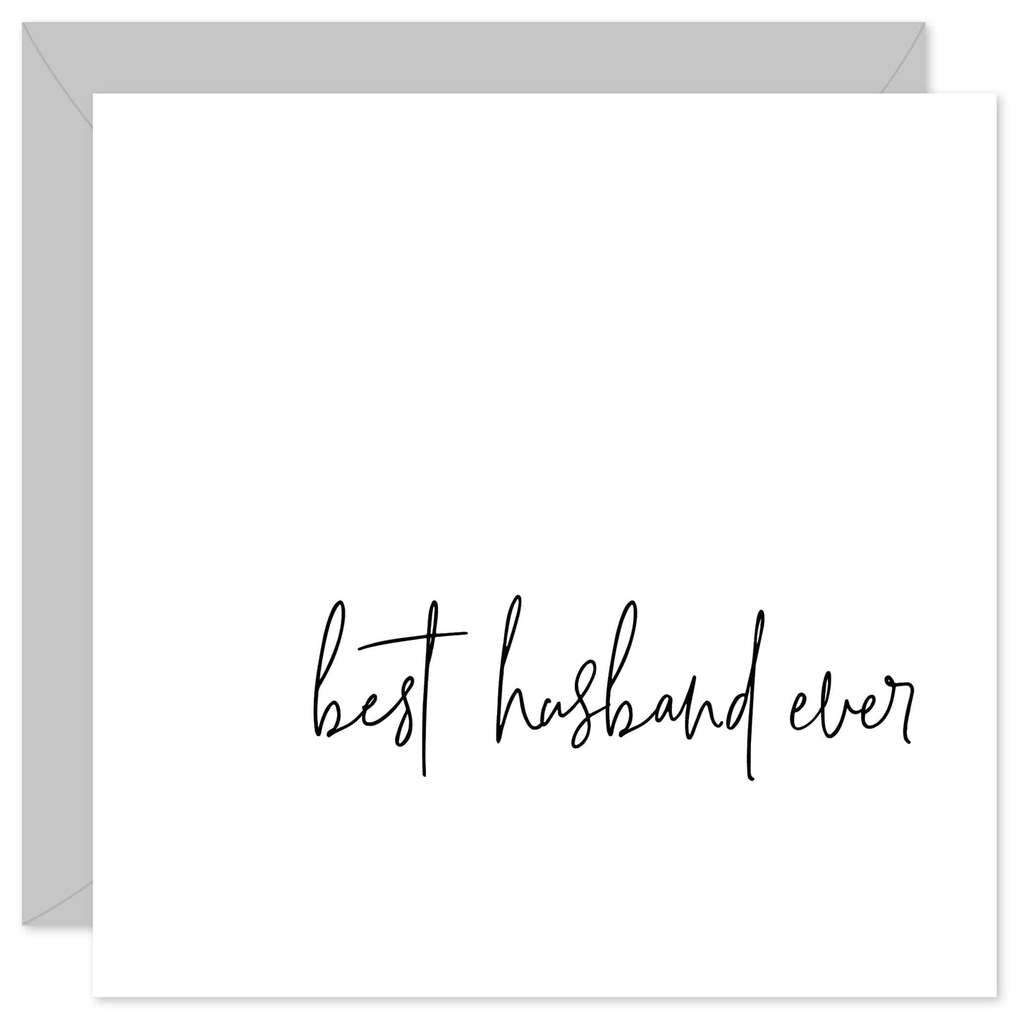 Best husband ever card from Purple Tree Designs