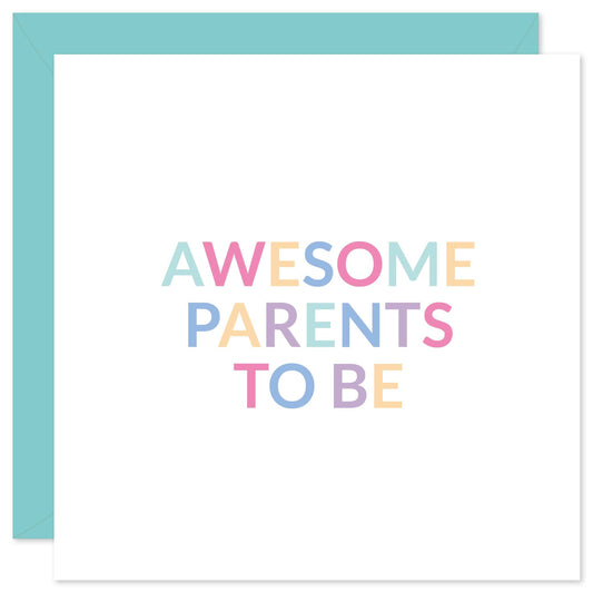 A parents to be card from Purple Tree Designs