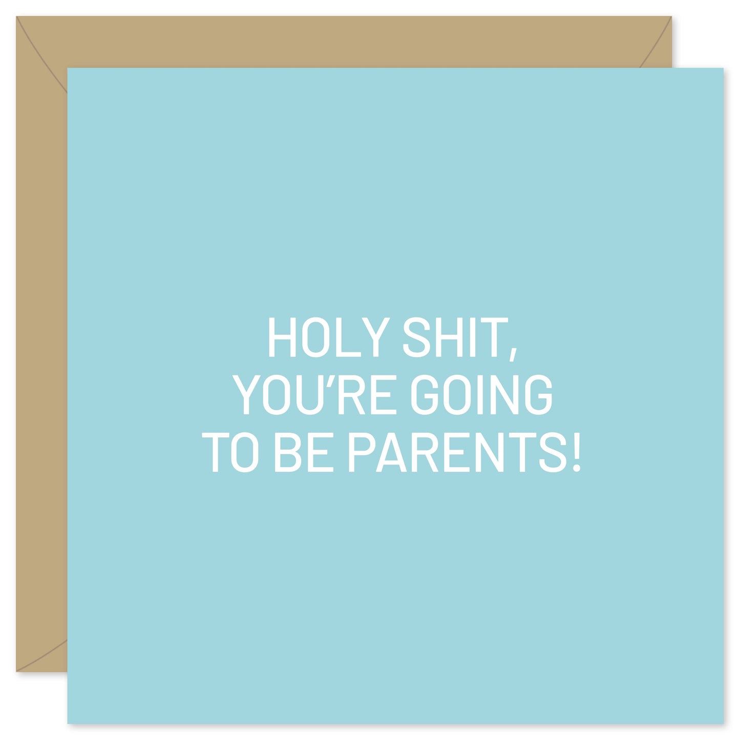 You're going to be parents card