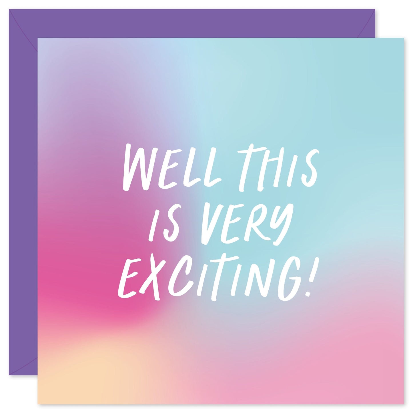 Well this is very exciting congratulations card from Purple Tree Designs