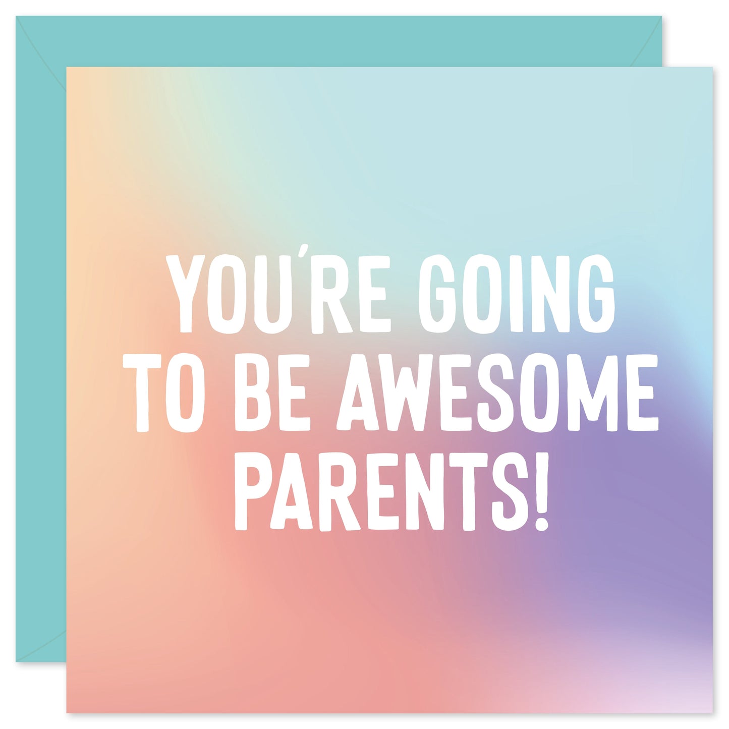 Going to be awesome parents card