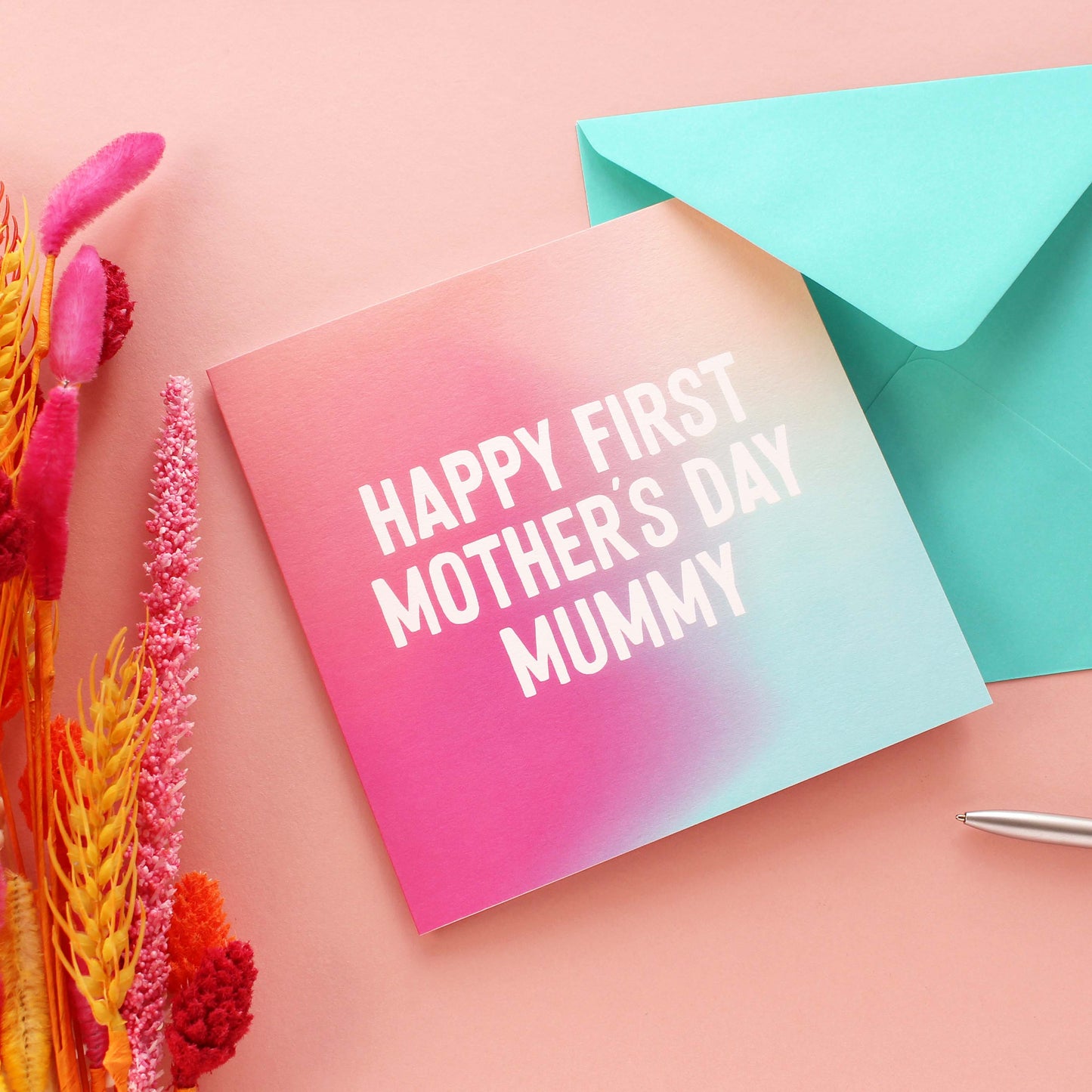 Happy first Mother's Day mummy card from Purple Tree Designs