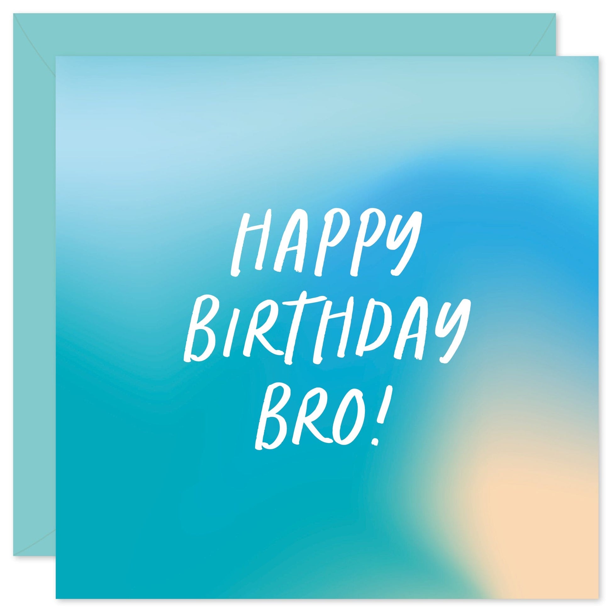 Happy birthday bro brother birthday card from Purple Tree Designs