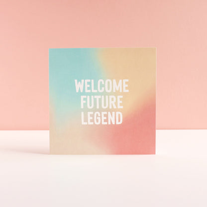 Welcome future legend card